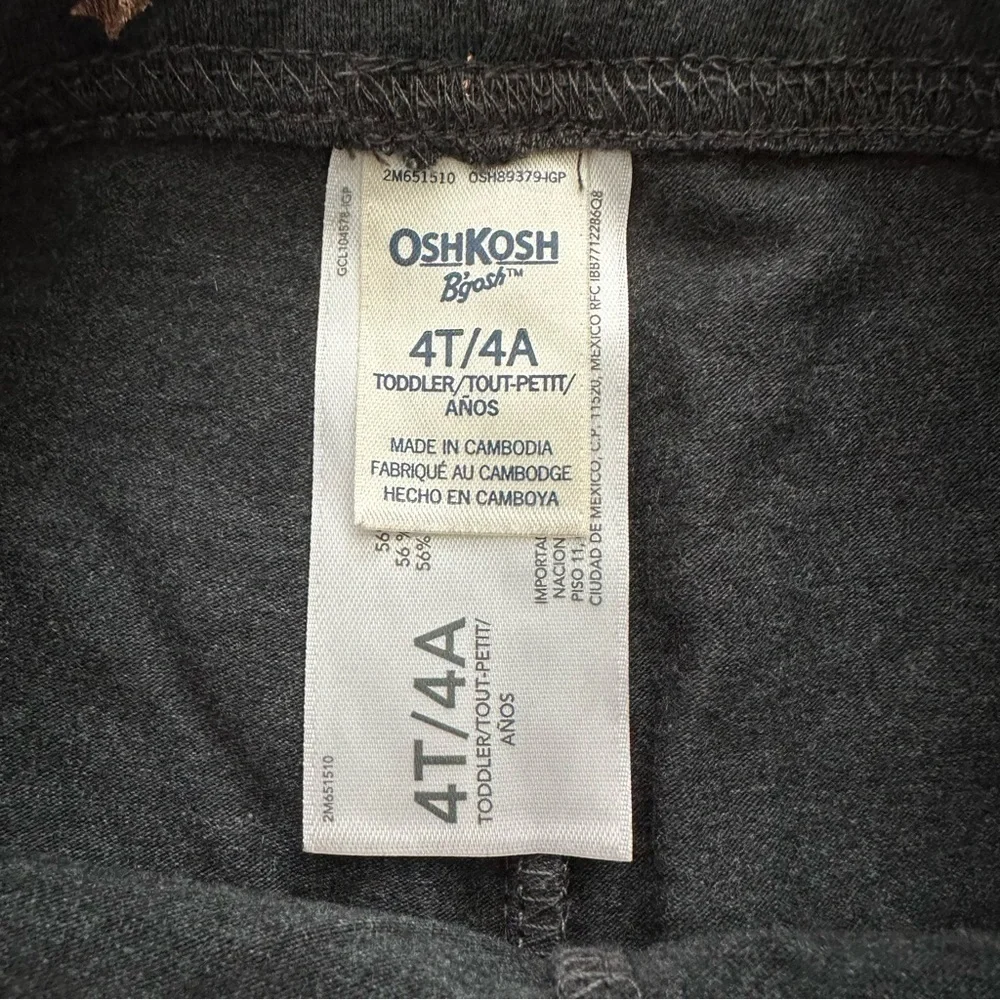 OshKosh B’gosh Toddler Girl Leggings Size 4T